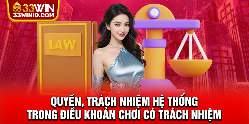 Quyền, trách nhiệm hệ thống trong điều khoản chơi có trách nhiệm
